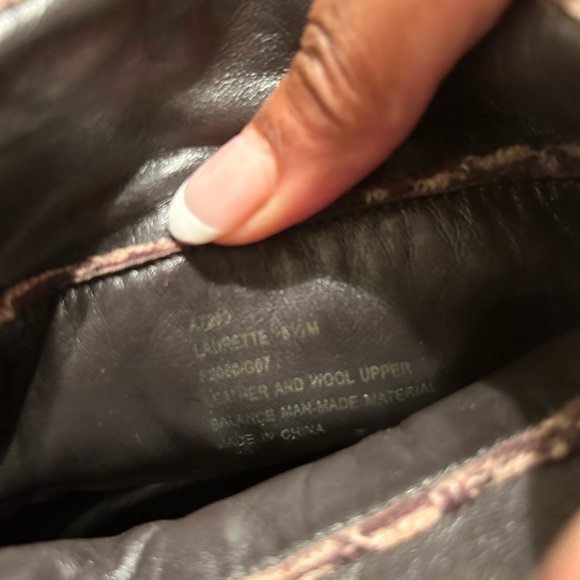 COACH Size 8.5 Brown Suede Laurette Chunky Block Heel Boots - Picture 6 of 6